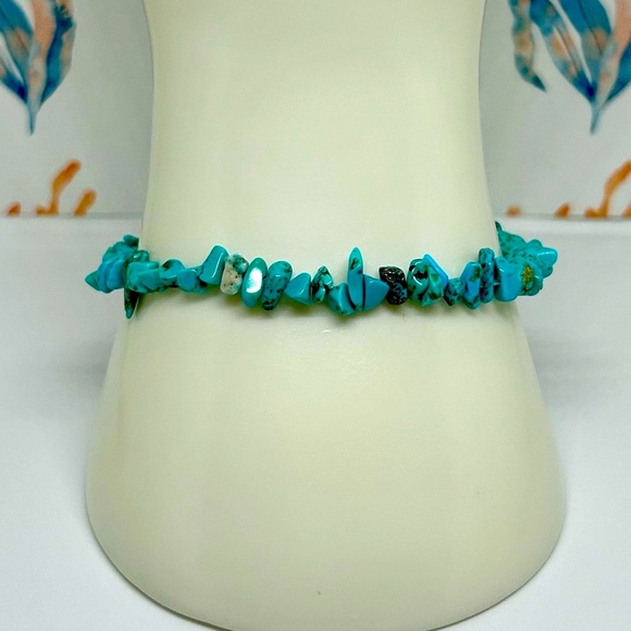 Handmade Sea Turtle Beaded Stone Beach Bracelet Set! New in Box! - Picture 5 of 7